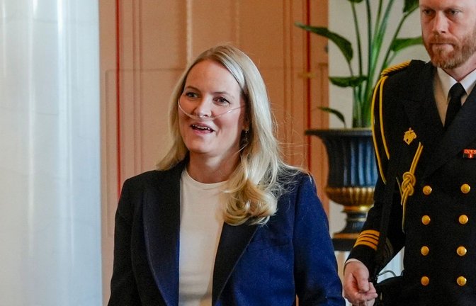Die norwegische Kronprinzessin Mette-Marit leidet unter einer schweren Lungenfibrose. (Archivbild)<span class='image-autor'>Foto: Lise Åserud/NTB Pool/dpa</span>