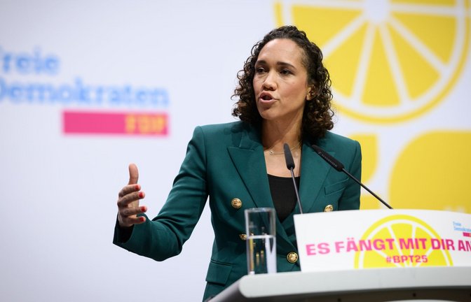Die neue Generalsekräterin Nicole Büttner will die FDP zur modernsten Partei Deutschlands machen (Archivbild).<span class='image-autor'>Foto: Bernd von Jutrczenka/dpa</span>