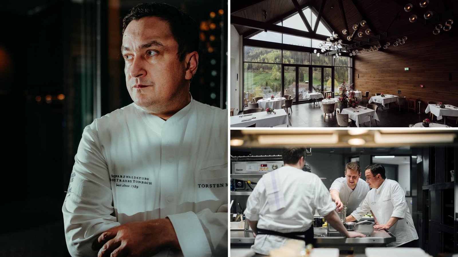 Torsten Michel, Küchenchef der Schwarzwaldstube in Baiersbronn.Foto: Bernhard Kahrmann Torsten Michel, Küchenchef der Schwarzwaldstube in Baiersbronn.Foto: Bernhard Kahrmann