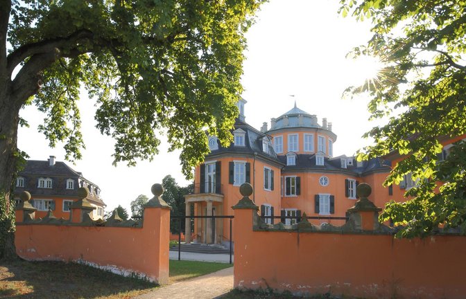 Die Eremitage ist ein im 18. Jahrhundert errichtetes barockes Jagd- und Lustschloss und das bekannteste Gebäude von Waghäusel, dem wärmsten Ort Deutschlands.<span class='image-autor'>Foto: //Gerald Abele</span>