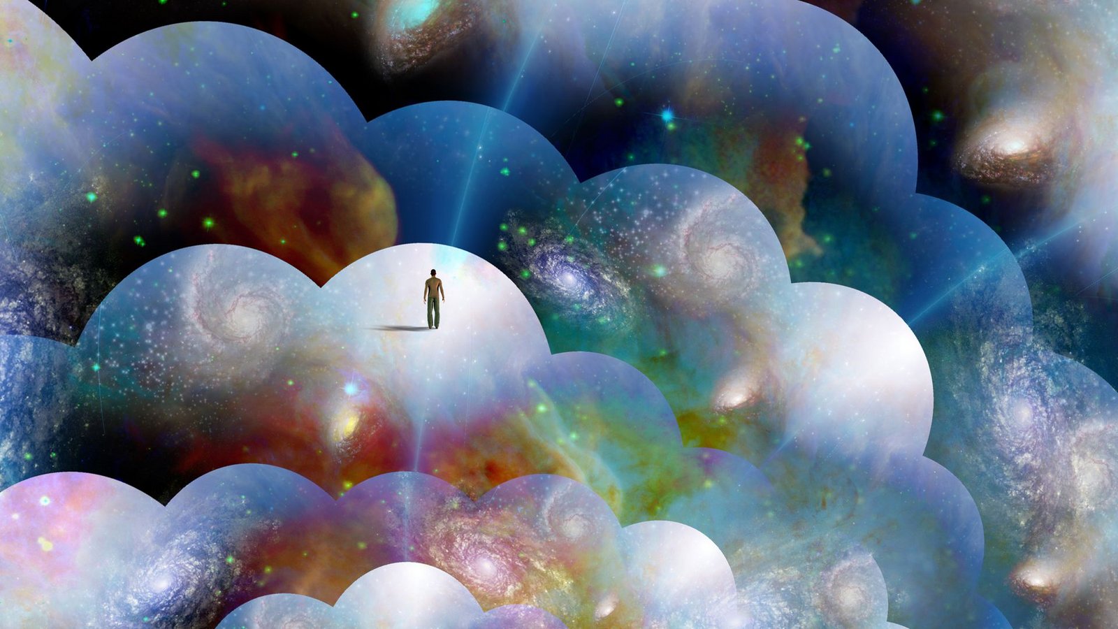 In der Physik wird kontrovers diskutiert, ob unsere Welt ein Teil eines Multiversums ist. Demnach könnte  es parallel existierende, verschiedene Welten geben, die gemeinsam beim Urknall entstanden sind.Foto: Imago/Dreamstim/e
