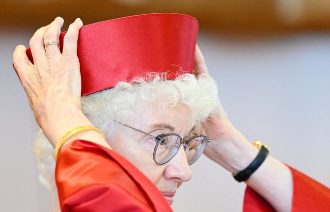Doris König, Vorsitzende des Zweiten Senats.<span class='image-autor'>Foto: dpa/Uwe Anspach</span>