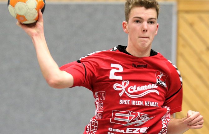 Luca Gleim hat vier Tore zum 32:25-Erfolg des HC Metter-Enz gegen die SG Bottwar III beigetragen. Damit war das erste Punktspiel in der Kaltensteinhalle ein voller Erfolg.  <span class='image-autor'>Foto: Küppers</span>