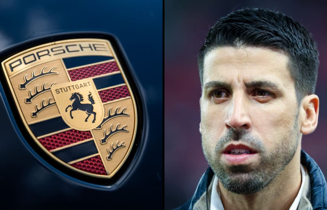 Porsche und Sami Khedira: Diese Zusammenarbeit endet in wenigen Monaten.<span class='image-autor'>Christoph Schmidt/dpa, Kolbert-Press/actionpress</span>