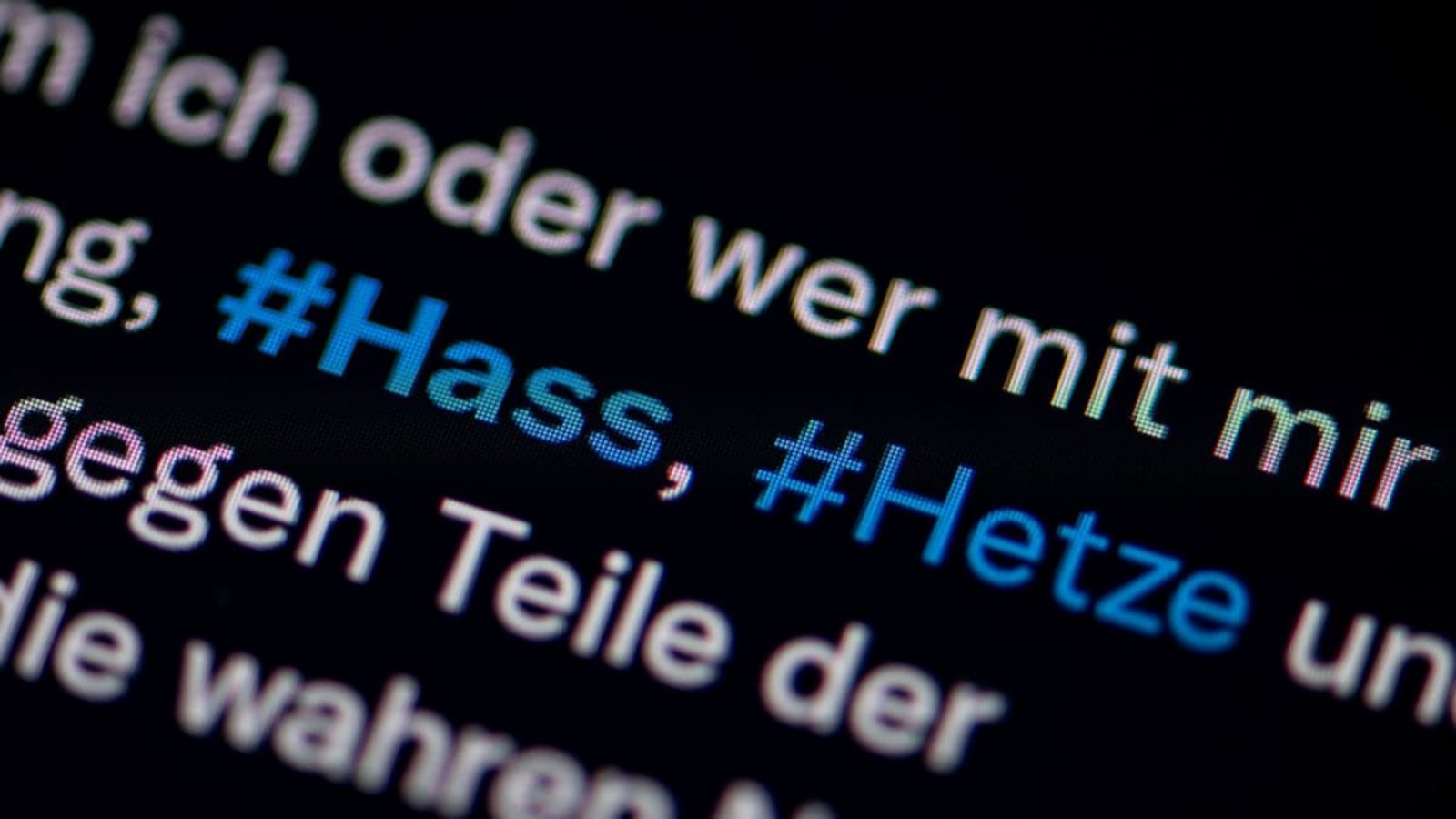 Die Zahl der erfassten Straftaten im Bereich Hasskriminalität hat sich in den vergangenen fünf Jahren fast verdoppelt.Fabian Sommer/dpa Die Zahl der erfassten Straftaten im Bereich Hasskriminalität hat sich in den vergangenen fünf Jahren fast verdoppelt.Fabian Sommer/dpa