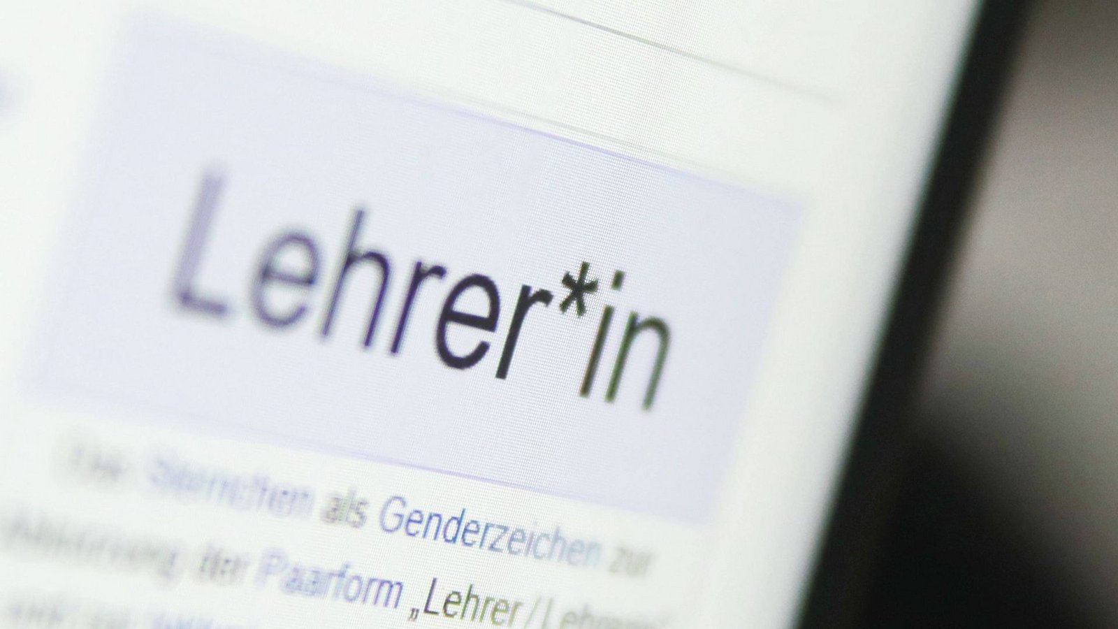 Das Sternchen ist den Gender-Gegnern ein Dorn im Auge.Foto: imago/dts Nachrichtenagentur Das Sternchen ist den Gender-Gegnern ein Dorn im Auge.Foto: imago/dts Nachrichtenagentur