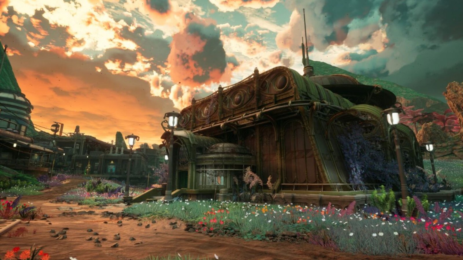 Die Welt in „Outer Worlds 2“ ist wieder bunt und hübsch geraten.Foto: Obsidian Entertainment