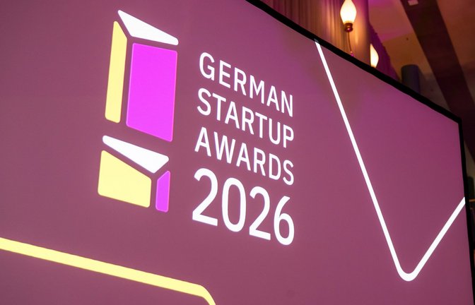 Die German Startup Awards wurden im Palais am Funkturm verliehen.<span class='image-autor'>Foto: Christophe Gateau/dpa</span>