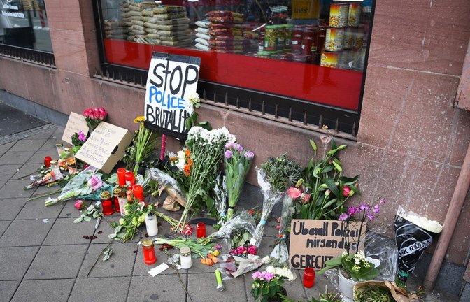 Mitten in der Mannheimer Innenstadt kam es im Mai 2022 zu einem tödlichen Polizeieinsatz.<span class='image-autor'>Foto: dpa/René Priebe</span>
