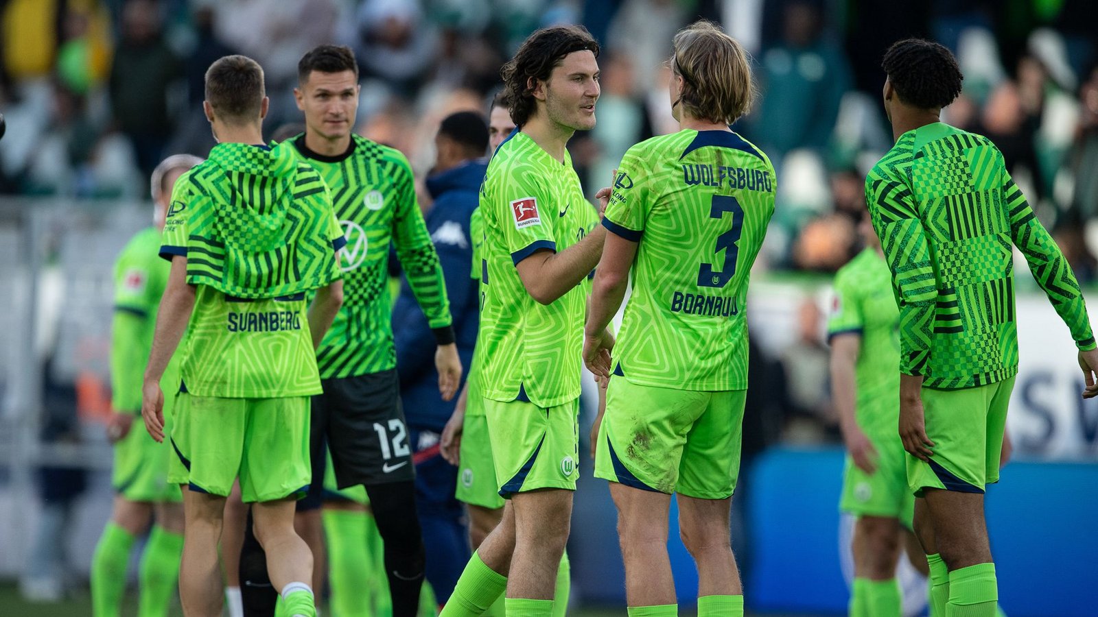 Der VfL Wolfsburg gewann sehr deutlich.Foto: dpa/Swen Pförtner