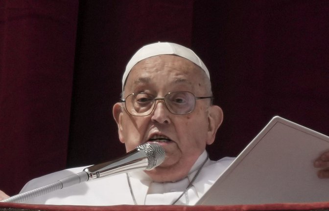 Papst Franziskus ist im Alter von 88 Jahren gestorben.<span class='image-autor'>Foto: AP/Andrew Medichini</span>