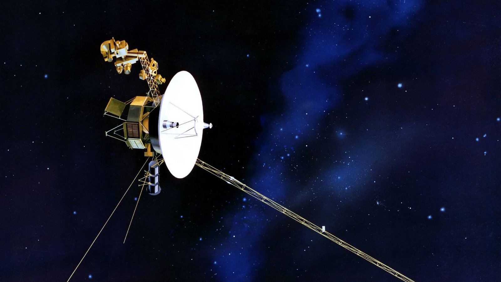 Eine Illustration der Voyager 1: An Bord sind auch Souvenirs – für den Fall, dass sie Außerirdischen in die Hände fällt.Foto: imago//NASA Eine Illustration der Voyager 1: An Bord sind auch Souvenirs – für den Fall, dass sie Außerirdischen in die Hände fällt.Foto: imago//NASA
