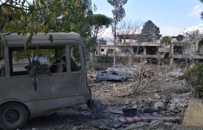 Israel hat seine Angriffe auf Ziele im Libanon wieder intensiviert.<span class='image-autor'>Foto: Maher Kamar/XinHua/dpa</span>