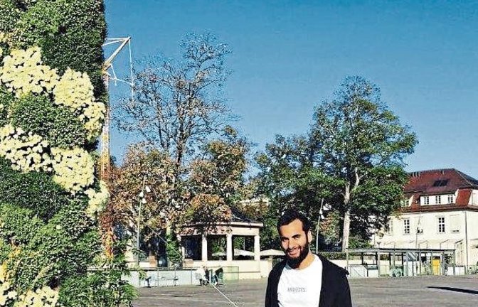 Mohannad Almouhamadi aus Sachsenheim berichtet von seinen Erfahrungen.  Foto: LL