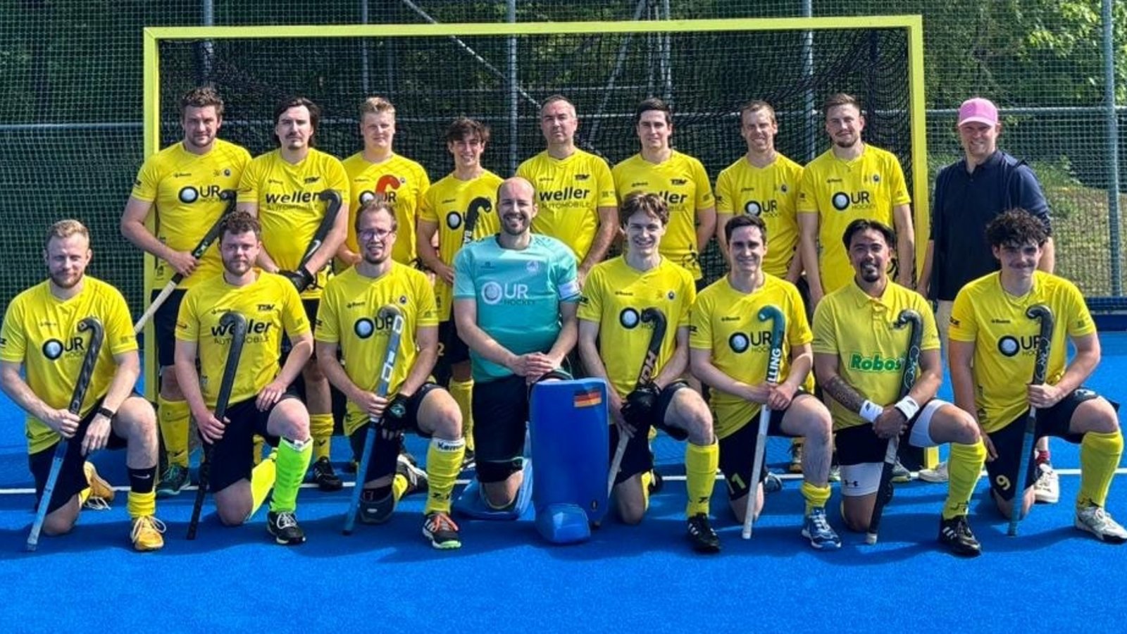 Das Hockeyteam aus Vaihingen und Ludwigsburg feiert einen wichtigen Erfolg.  Foto: privat