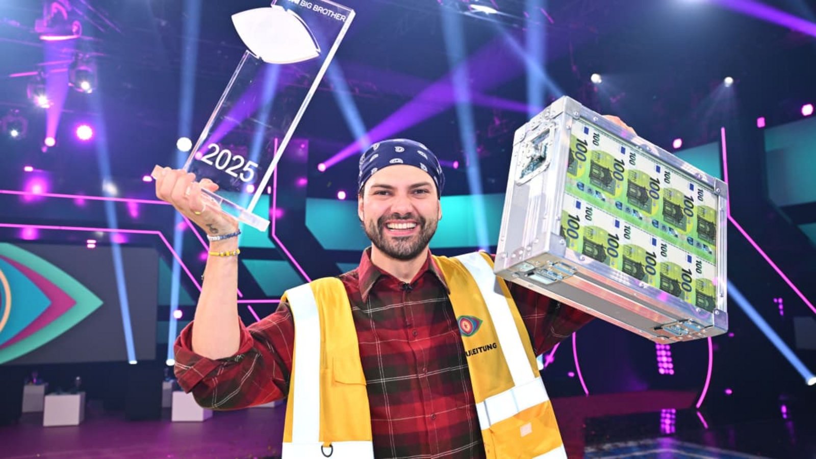 Der Gewinner vom letzten jahr: Jimi Blue Ochsenknecht.Joyn/Willi Weber