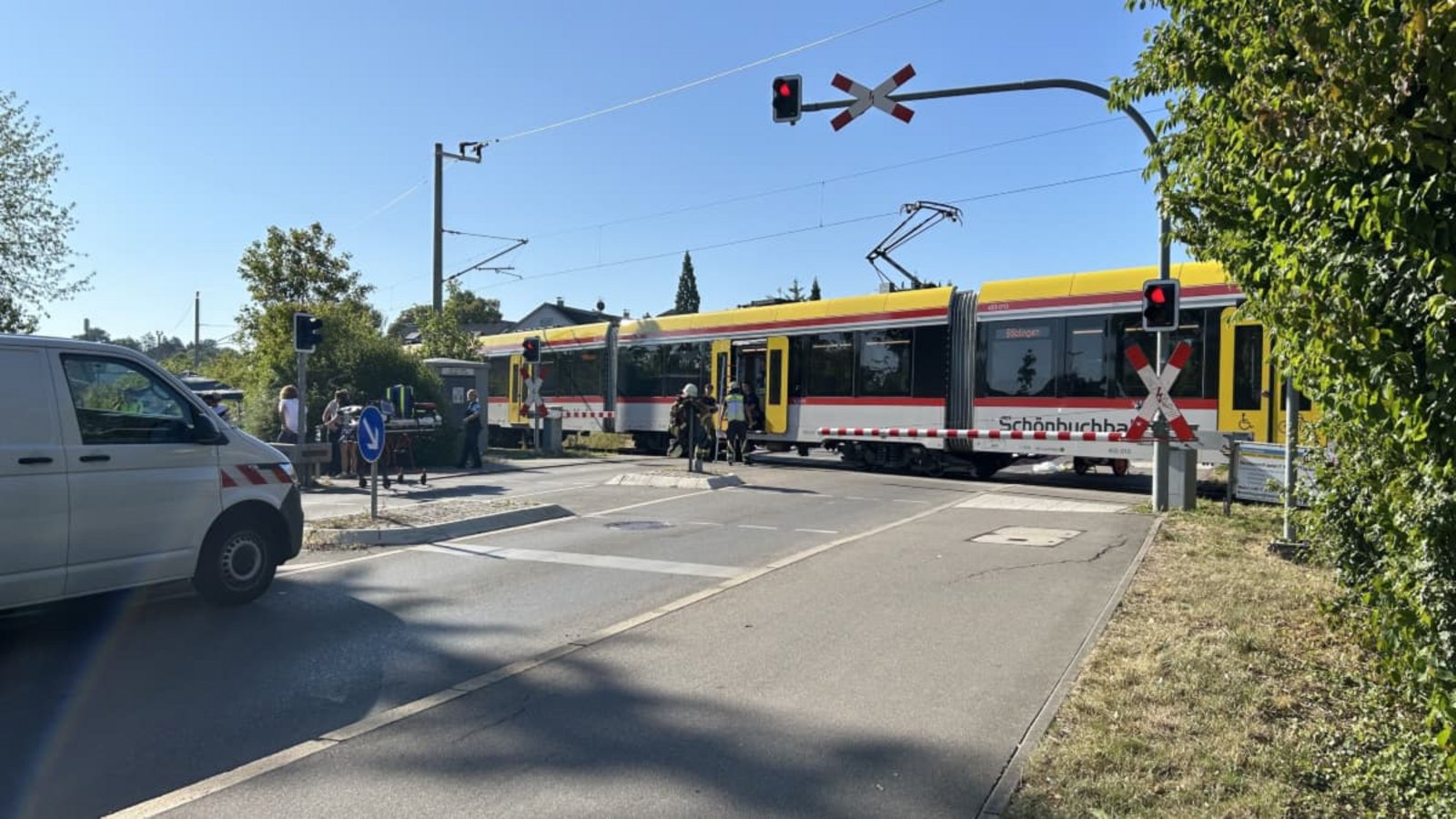 Am Böblinger Südbahnhof hat sich ein schwerer Bahnunfall ereignet.Eddie Langner