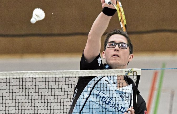 Adrian Butschko hat den Sprung in die erste Mannschaft des SV Illingen in der Badminton-Landesliga Neckar/Hohenlohe in diesem Jahr geschafft Foto: Archiv/Leitner