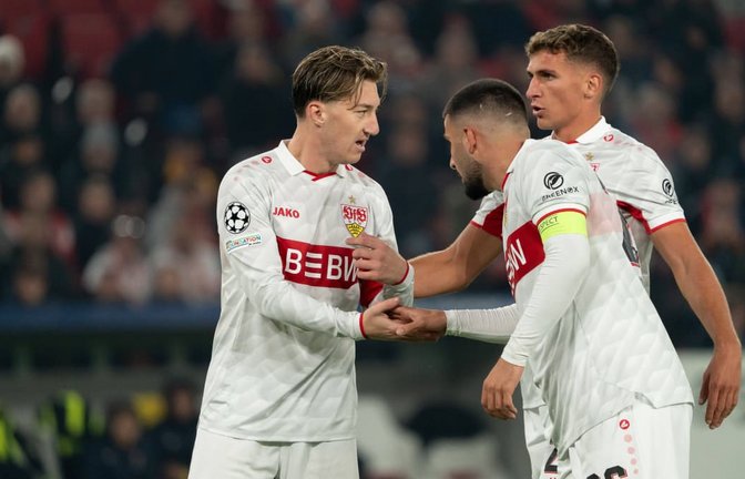 Der VfB Stuttgart lieferte gegen Atlético Madrid ein starkes Spiel&nbsp;– und hatte am Ende trotzdem das Gefühl, etwas liegen gelassen zu haben.<span class='image-autor'>IMAGO/Eibner-Pressefoto/Edward Cheung</span>