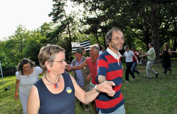 Erinnerung an das erste Fest Noz im Jahr 2012 auf dem Burggelände.  <span class='image-autor'>Foto: Stahlfeld</span>
