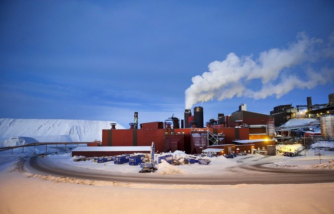 Im schwedischen Kiruna wird bereits Eisenerz abgebaut.<span class='image-autor'>Foto: dpa/Maja Suslin</span>