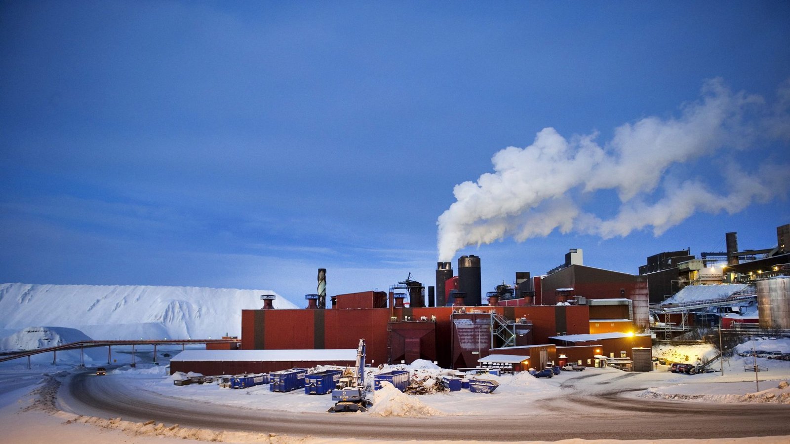 Im schwedischen Kiruna wird bereits Eisenerz abgebaut.Foto: dpa/Maja Suslin Im schwedischen Kiruna wird bereits Eisenerz abgebaut.Foto: dpa/Maja Suslin