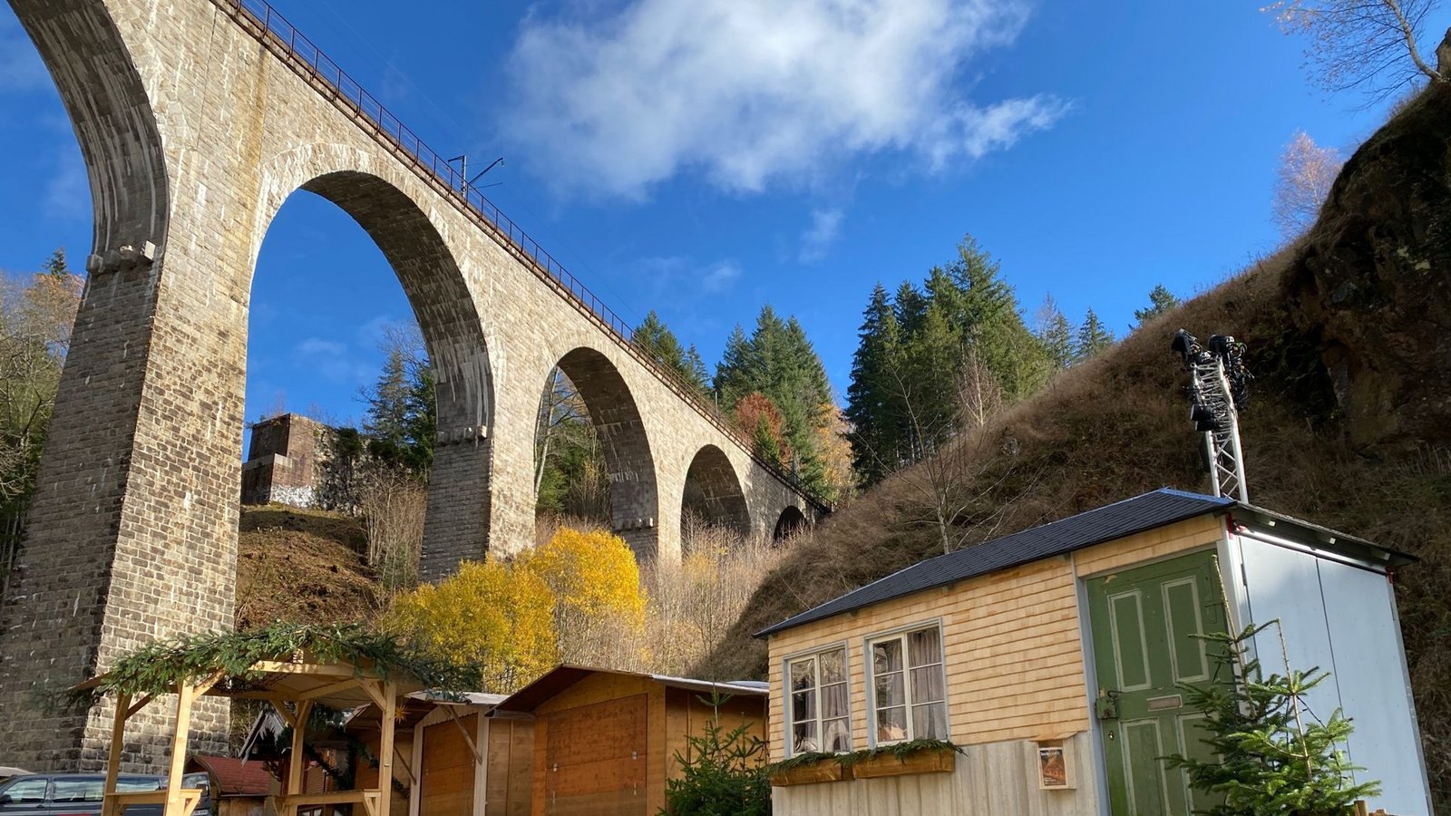 Die fahrbare Stube ist aus einem Bauwagen entstanden.Foto: Hochschwarzwald Tourismus Die fahrbare Stube ist aus einem Bauwagen entstanden.Foto: Hochschwarzwald Tourismus