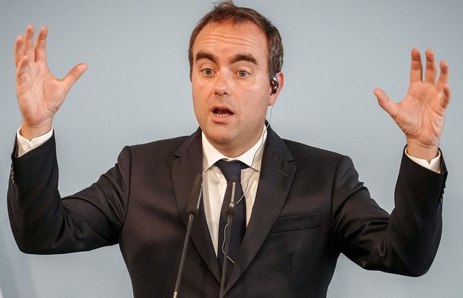Die Äußerungen von Verteidigungsminister  Sébastien Lecornu schlagen hohe Wellen.<span class='image-autor'>Foto: dpa/Kay Nietfeld</span>