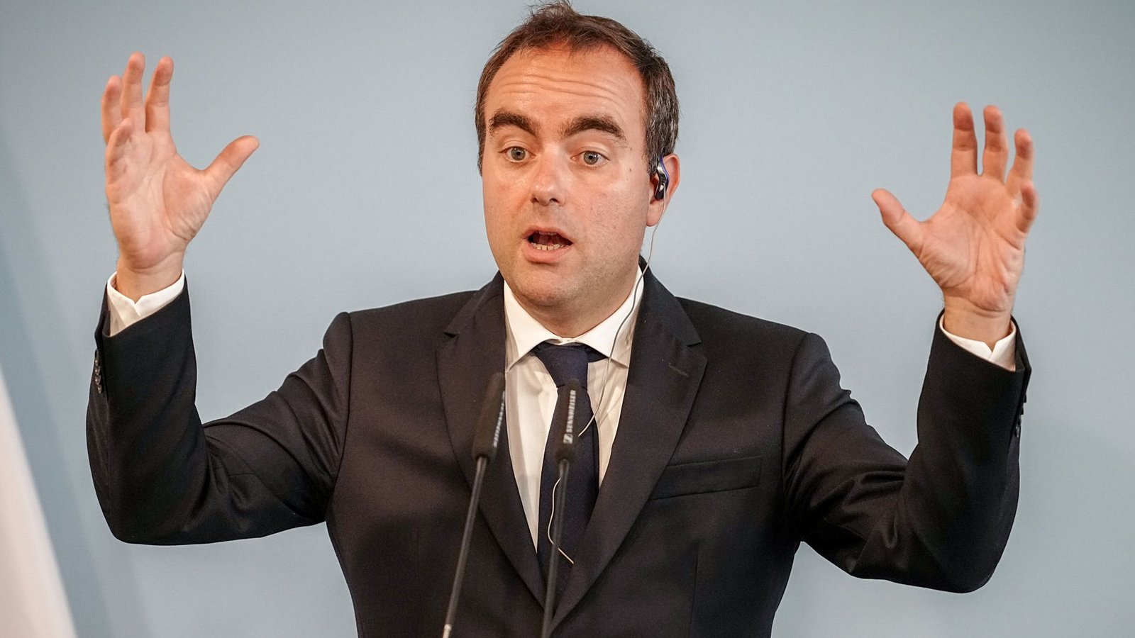 Die Äußerungen von Verteidigungsminister Sébastien Lecornu schlagen hohe Wellen.Foto: dpa/Kay Nietfeld Die Äußerungen von Verteidigungsminister Sébastien Lecornu schlagen hohe Wellen.Foto: dpa/Kay Nietfeld