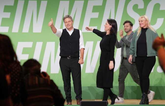 Ein parteiinterner Streit kann den Grünen im Wahlkampf nur schaden.<span class='image-autor'>Foto: dpa/Marcus Brandt</span>
