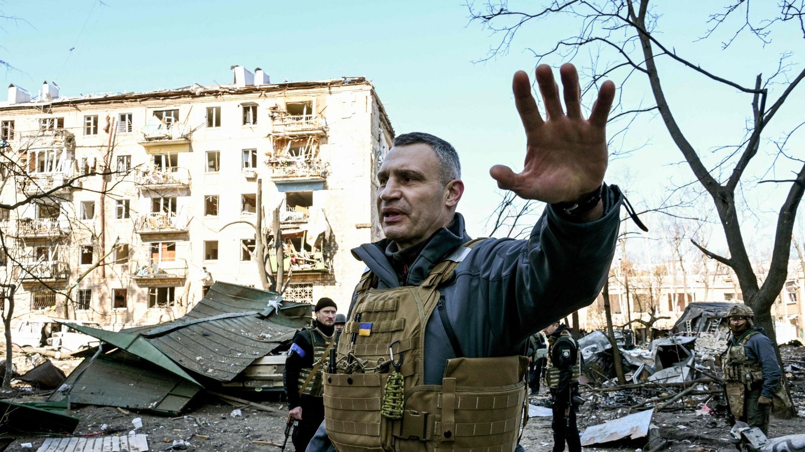 Vitali Klitschko weist Präsident Selenskyj verbal zurecht.Foto: AFP/SERGEI SUPINSKY Vitali Klitschko weist Präsident Selenskyj verbal zurecht.Foto: AFP/SERGEI SUPINSKY