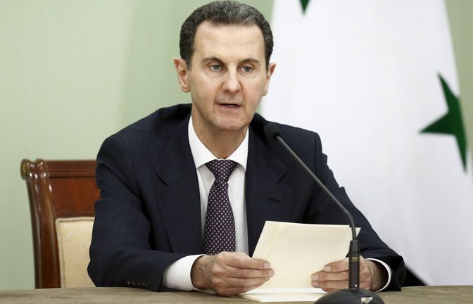 Der mit dem Iran verbündete syrische Machthaber Baschar al-Assad äußerte sein Beileid. (Archivbild)<span class='image-autor'>Foto: imago//Matin Ghasemi</span>