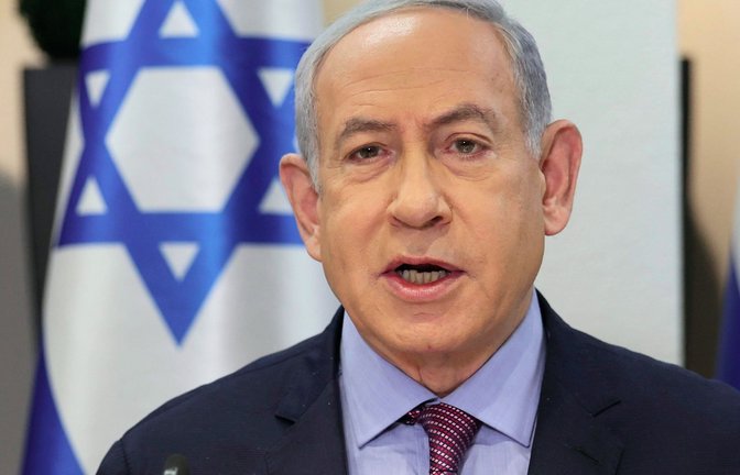 Der israelische Regierungschef Benjamin Netanjahu.<span class='image-autor'>Foto: dpa/Abir Sultan</span>