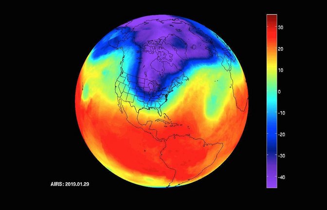 Der Polarwirbel bringt 2025/2026 weltweit das Wetter durcheinander.<span class='image-autor'>Foto: IMAGO/piemags</span>