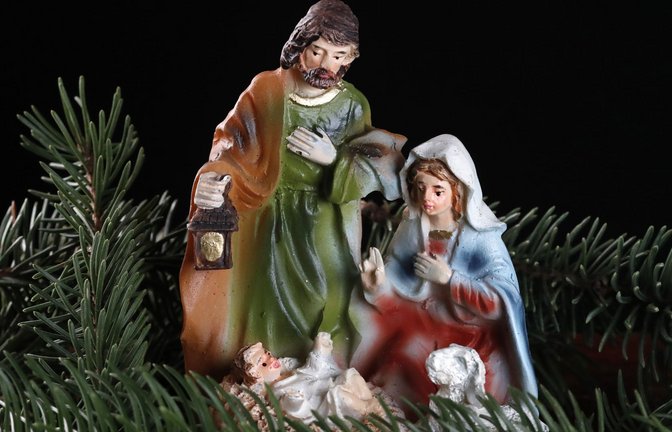 „Und daa dran kenntß is: Ös gaatß ayn Kindl finddn, wo in Windln gwicklt ist und in ayner Krippn ligt“ (Lukas-Evangelium, Kapitel 2, Vers 12 auf Bayerisch.<span class='image-autor'>Foto: Imago/Pond5 Images</span>