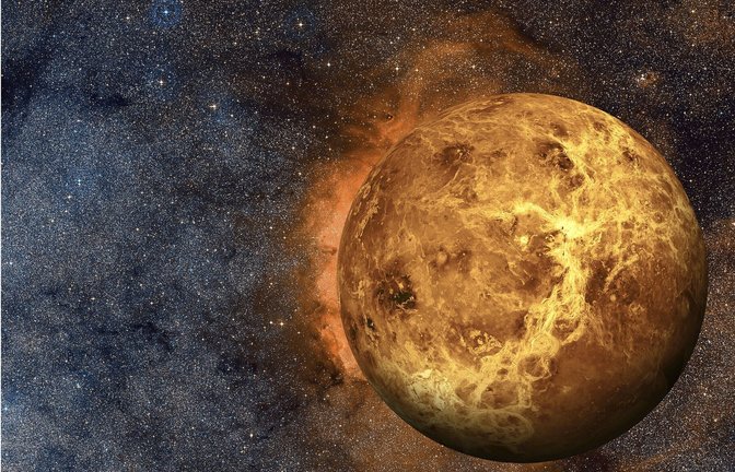 Die Venus wird im März am frühen Morgen gut sichtbar sein.<span class='image-autor'>Foto: imago/NASAimages/.</span>