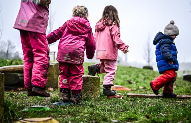 Ein Kitajahr vor der Schule bringt nicht nur für die Entwicklung der Kinder wenig, sagt die Forscherin Katharina Spieß.<span class='image-autor'>imago/Funke Foto Services/Lars Fröhlich</span>