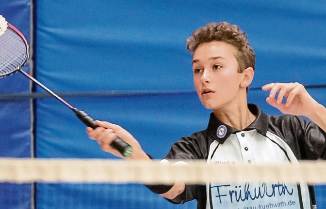 Jakob Bänsch übertrifft die in ihn gesetzten Erwartungen. Der Illinger wird bei seinem erst zweiten Ranglistenturnier in der U 15 Fünfter. Foto: Simecek