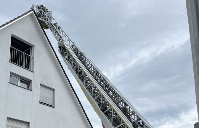 Das Feuer war schnell unter Kontrolle.<span class='image-autor'>Feierwehr Ludwigsburg</span>