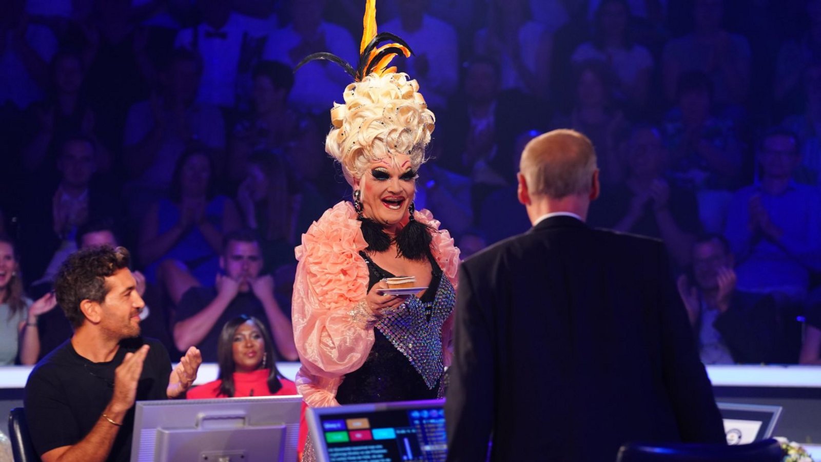 Auch Olivia Jones (Mitte) war in der WWM-Jubiläumsshow zu Gast.Foto: RTL / Stefan Gregorowius Auch Olivia Jones (Mitte) war in der WWM-Jubiläumsshow zu Gast.Foto: RTL / Stefan Gregorowius