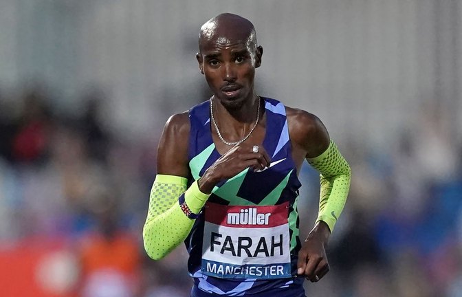 Olympiasieger Mo Farah lebt unter falschem Namen.<span class='image-autor'>Foto: Martin Rickett/PA Wire/dpa</span>