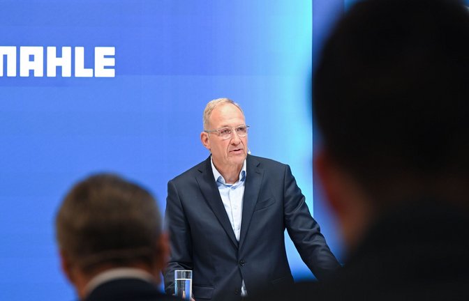 Mahle-Chef Arnd Franz<span class='image-autor'>Foto: Bernd Weißbrod/dpa</span>