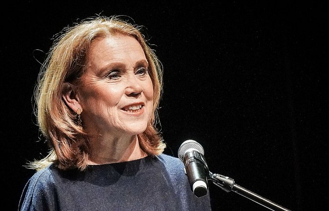 Wirtschaftsministerin Petra Olschowski erklärt die Aufgaben des neuen Instituts.<span class='image-autor'>Foto: Ferdinando Iannone</span>