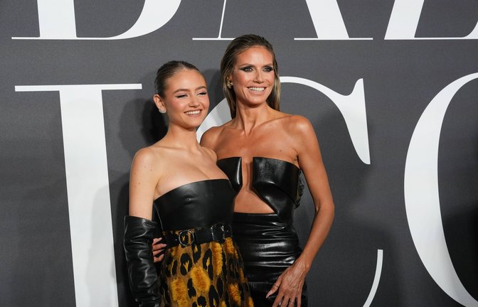 Heidi und Leni Klum – ein Mutter-Tochter-Gespann, das Aufmerksamkeit garantiert.<span class='image-autor'>Foto: IMAGO/NurPhoto/IMAGO/John Nacion</span>