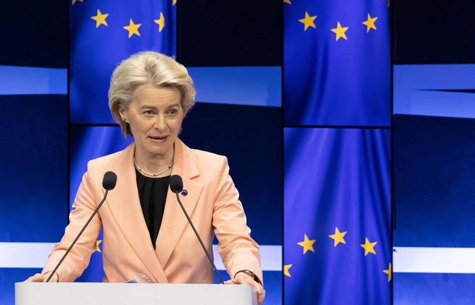 Die EU-Kommission um Präsidentin Ursula von der Leyen sagen den US-Konzernen den Kampf an.<span class='image-autor'>Foto: imago//Meng Dingbo</span>