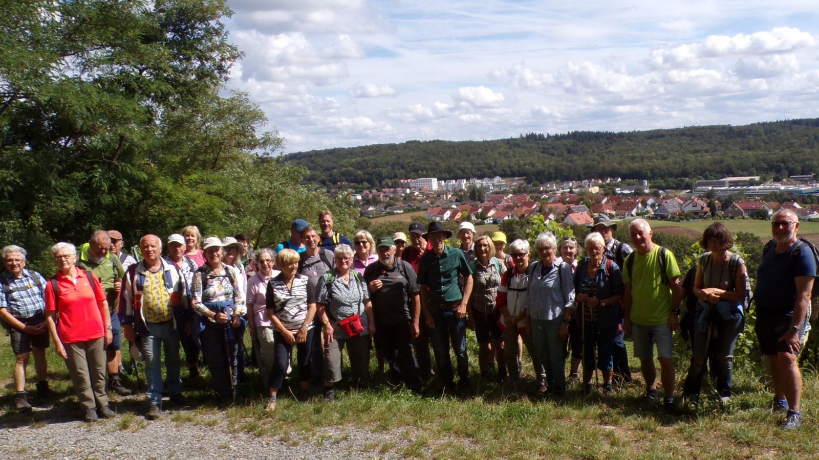 Hat einiges gesehen: die Wandergruppe.  Foto: p