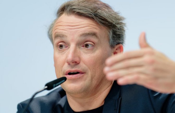 SAP-Chef Christian Klein: „Eine sehr, sehr große Transformation.“ (Archivbild)<span class='image-autor'>Uwe Anspach/dpa</span>