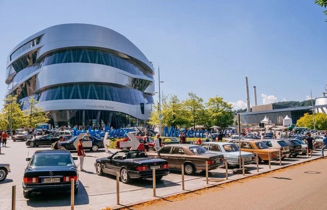In der Sommersaison hat das Mercedes-Freiluftmuseum jeden Sonntag geöffnet.<span class='image-autor'>Mercedes-Benz AG</span>