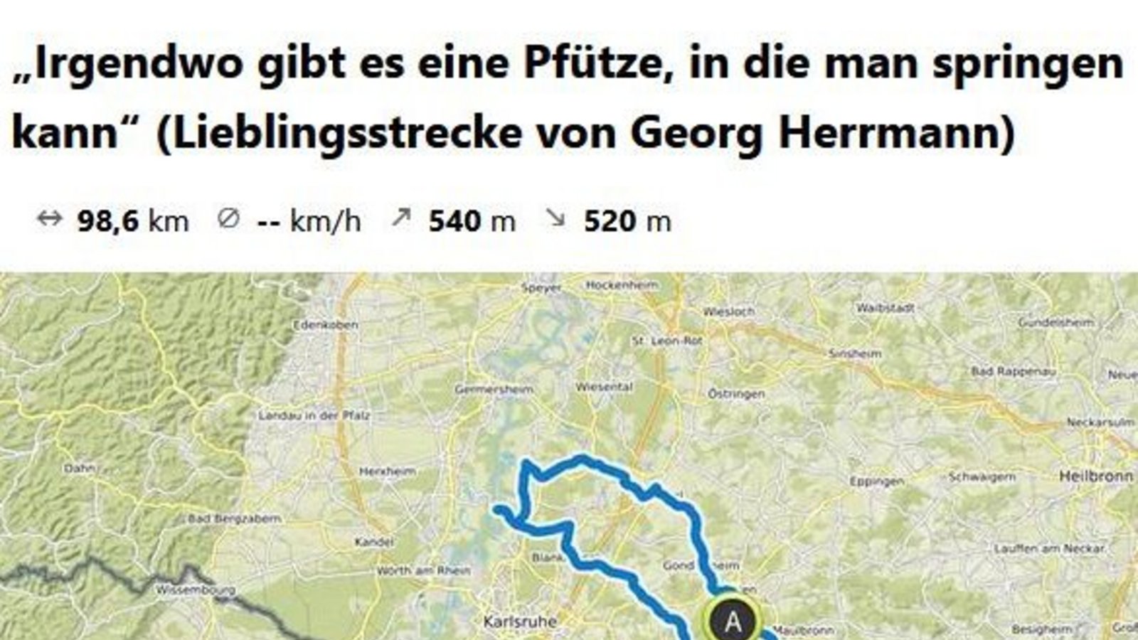 Lieblingsstrecke Georg Herrmann Komoot Lieblingsstrecke Georg Herrmann Komoot