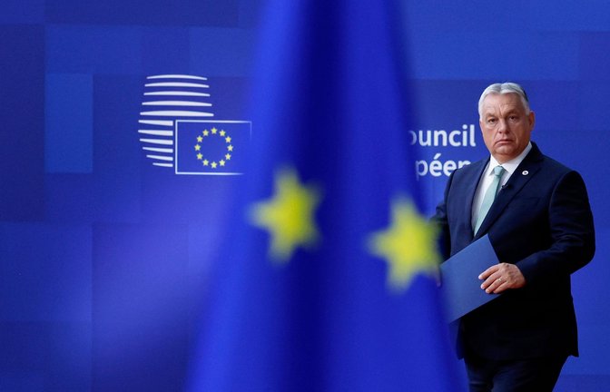 Ungarns scheidender Ministerpräsident Viktor Orban hat sein Veto gegen ein milliardenschweres EU-Darlehen zurückgezogen. (Archivbild)<span class='image-autor'>Foto: Omar Havana/AP/dpa</span>